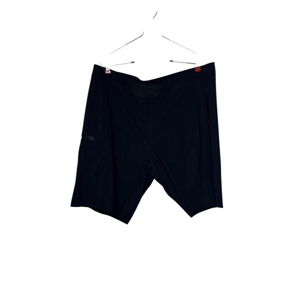 Rhone Men's Shorts Athletic Board Drawstring Swim Trunks Beach‎ Pocket Black 38